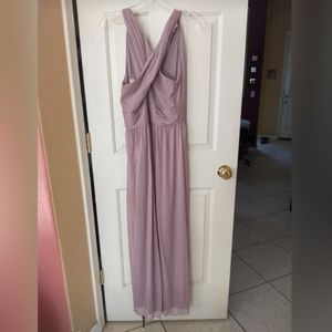 Bridesmaid dress David's Bridal Quartz
